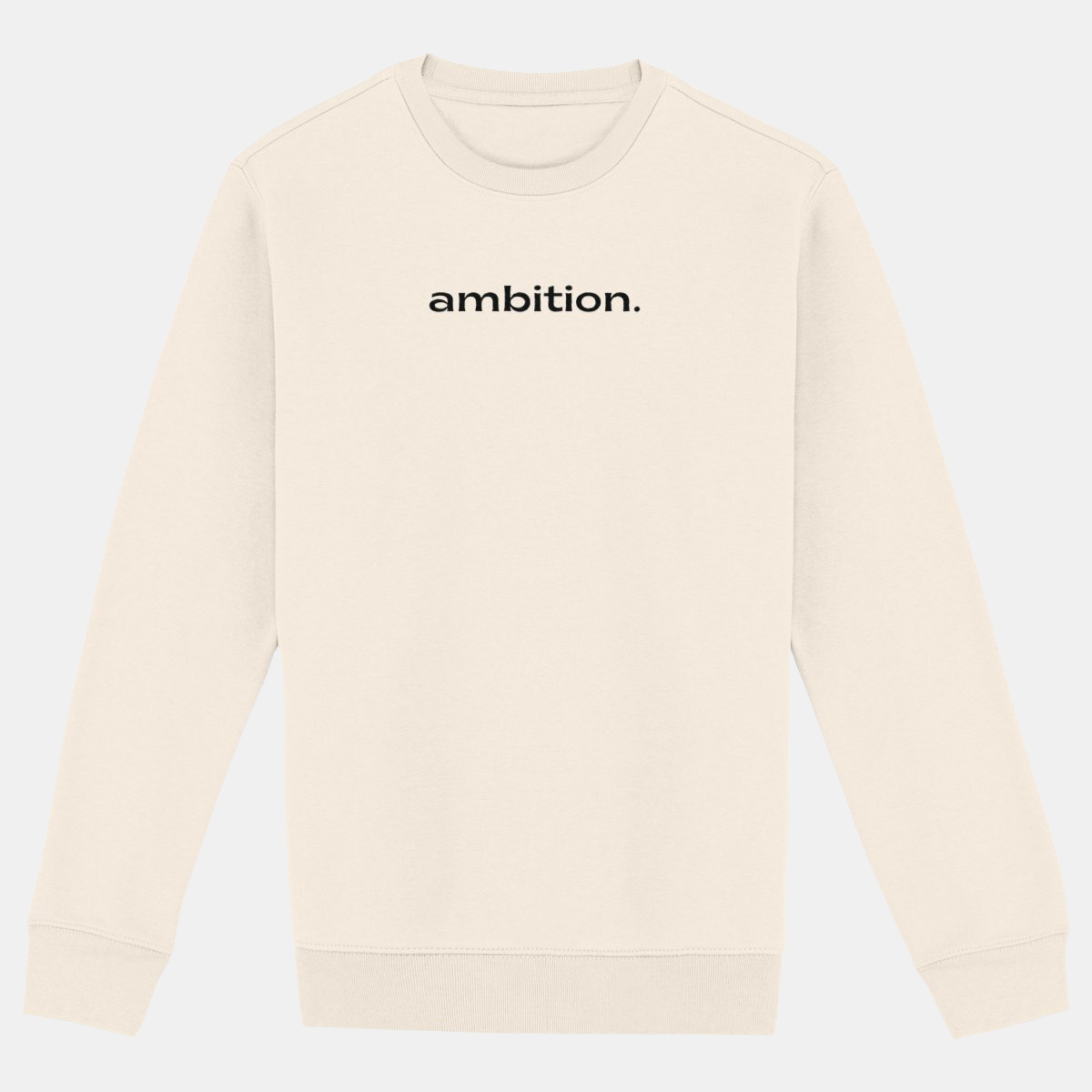 Sweat-Shirt unisexe logo Ambition noir