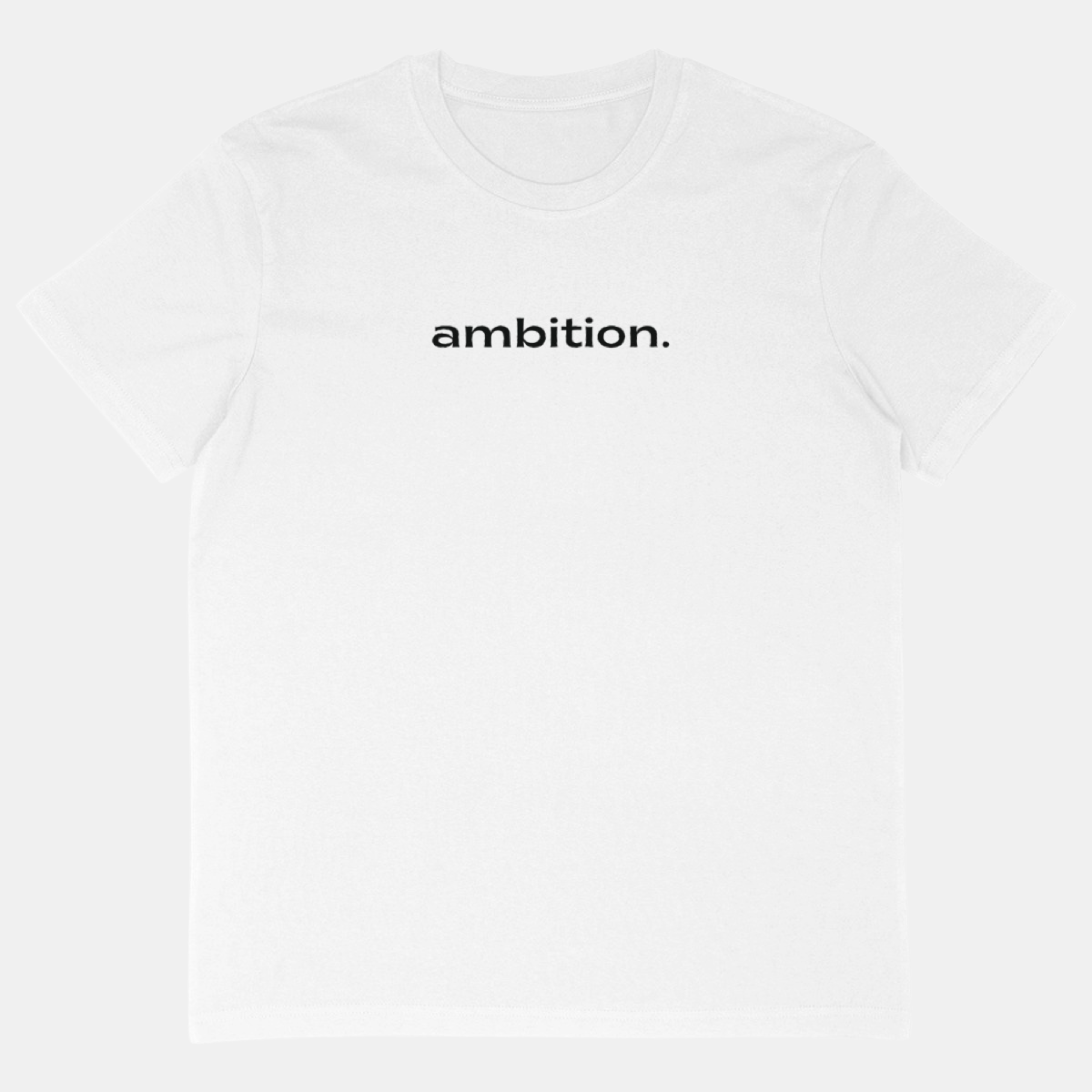 T-Shirt Oversized logo Ambition noir