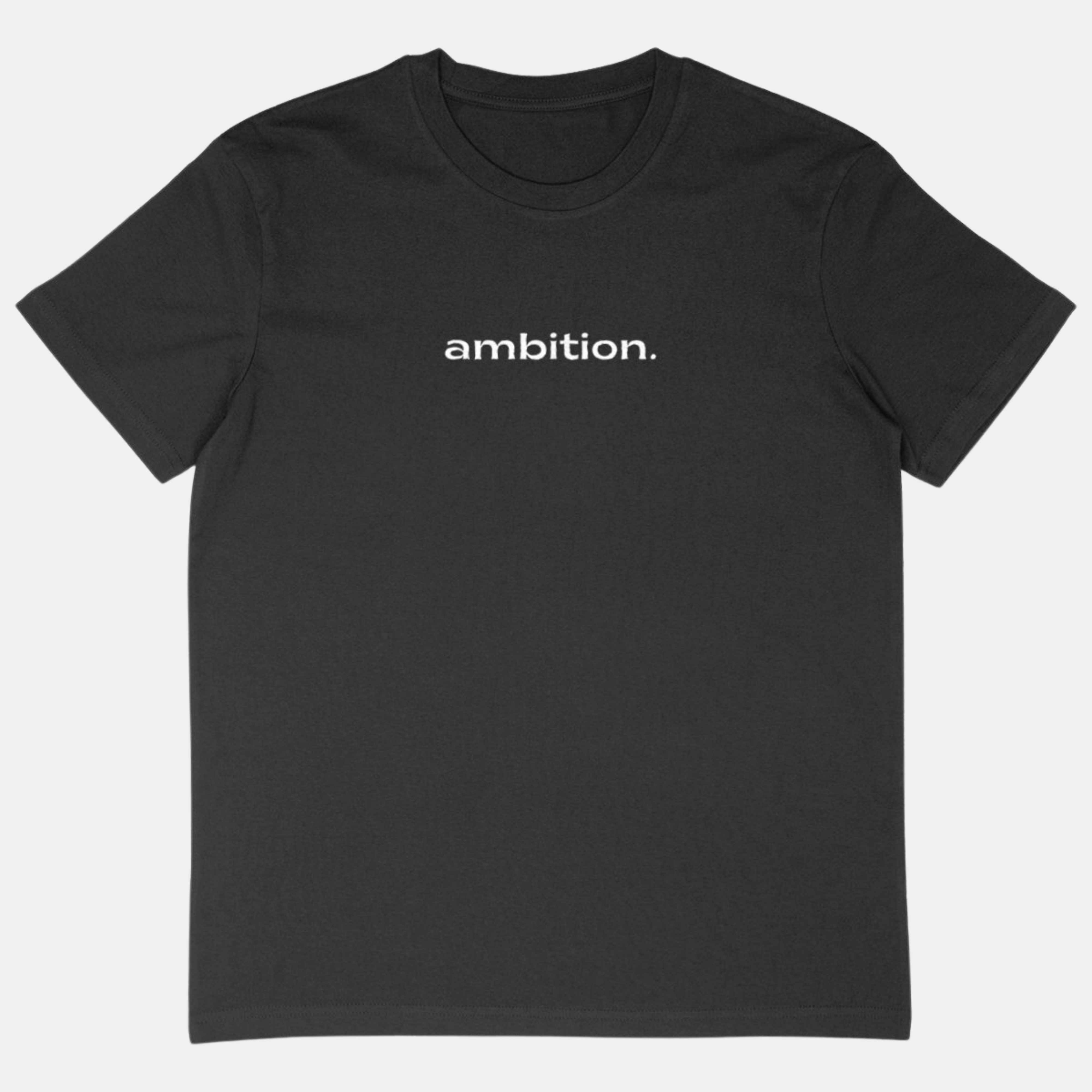 T-Shirt Oversized logo Ambition blanc